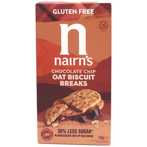 Nairns Oats & Chocolate Chip Biscuit Gluten Free