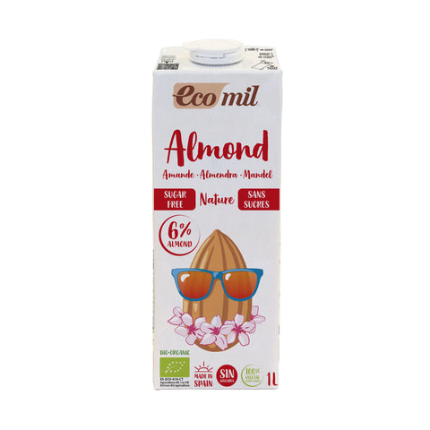 Ecomil Almond Milk Sugar Free