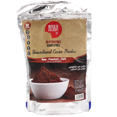 Bites Of Delight Gluten Free Unsweetened Cacao Powder
