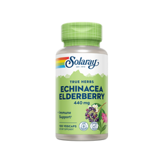 Solaray Echinacea & Elderberry 440 Mg.