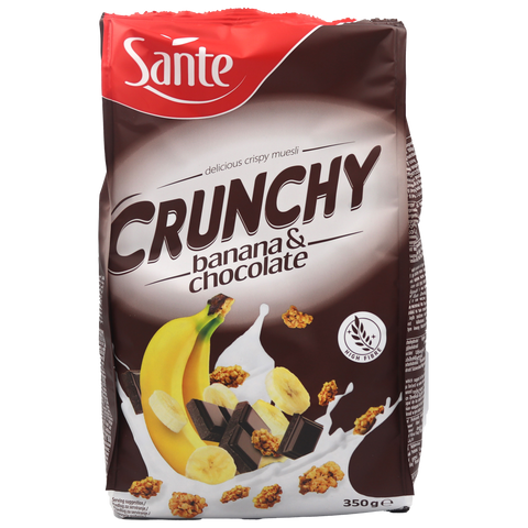 Sante Crunchy Muesli With Banana & Chocolate