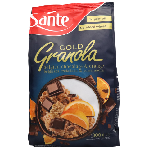 Sante Granola Gold Belgian Chocolate & Orange