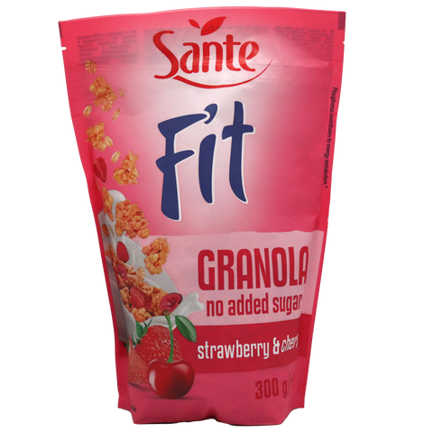 Sante Fit Granola Cherry & Strawberry No Added Sugar