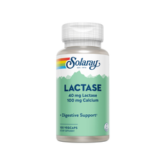 Solaray Lactase & Calcium 40 Mg.