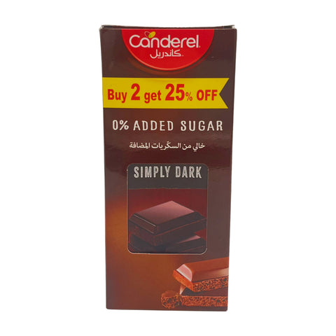 Canderel Simply Dark Bar Buy 2 Get 25% Off