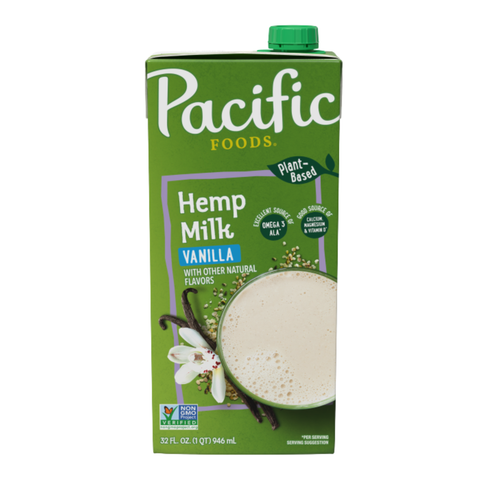 Pacific Hemp Vanilla Plant Based Milk