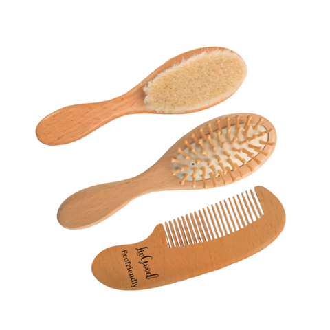 LivGood Ecofriendly Baby Brushes set of 3