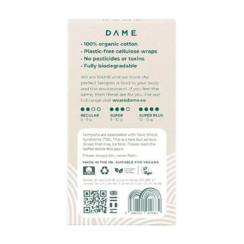 Dame Super Plus Tampons