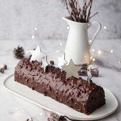OhBakeHouse Buche Mousse Chocolat Noisettes