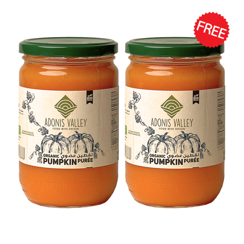 Adonis Valley Buy 1 Get 1 Organic Pumpkin Puree