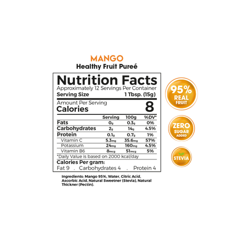 Zero Treat Pureé - Mango