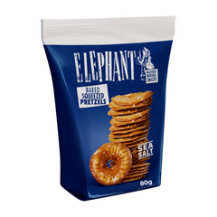 Elephant Baked Pretzels With Salt 80g