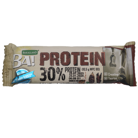 Ba Caffein & Cocoa Kernels Bar 30% Protein