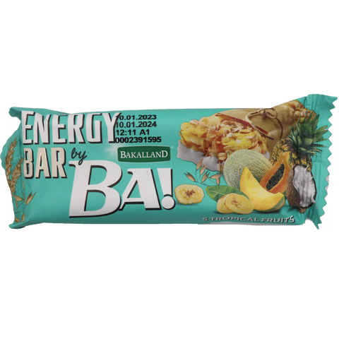 Ba Energy Bar With 5 Tropical Fruits