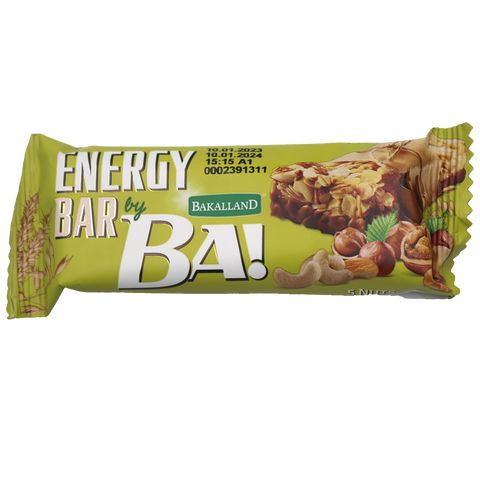 Energy Bar With 5 Nuts