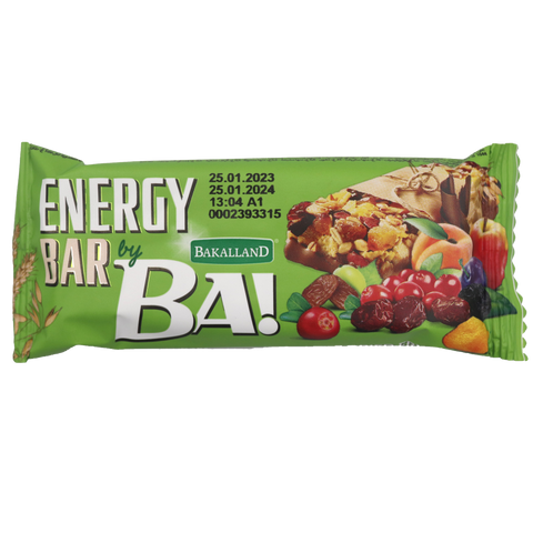 Ba Energy Bar 5 Dried Fruits