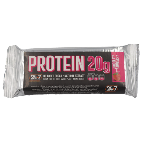 24/7 Protein Chocolate Strawberry Bar