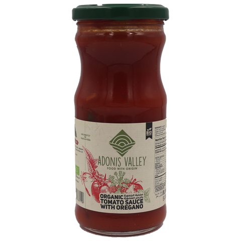 Adonis Valley Organic Tomato Sauce With Oregano