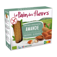 Le Pain Des Fleurs Organic Gluten Free Almond Crispbread
