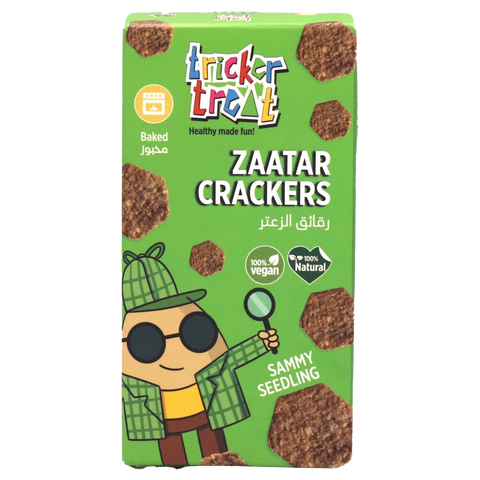 Tricker Treat Wholewheat Zaatar Crackers