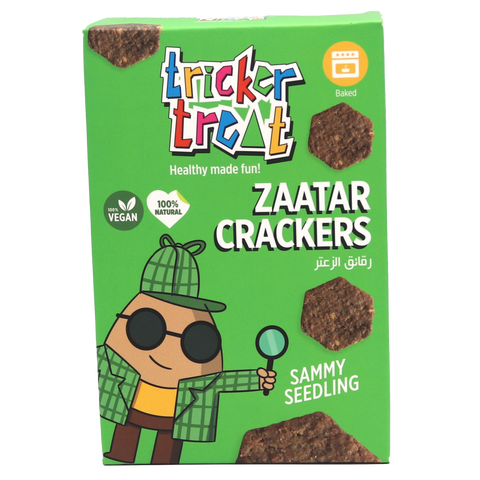 Wholewheat Zaatar Crackers