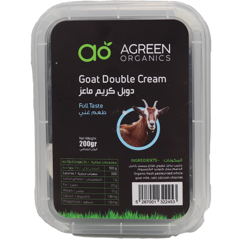 Agreen Organic Goat Double Cream