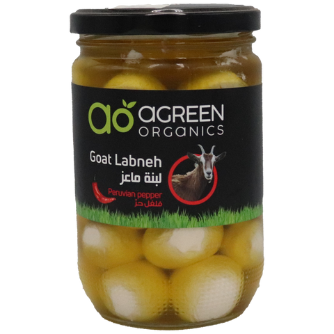 Agreen Organic Goat Labneh Balls With Peruvian Pepper