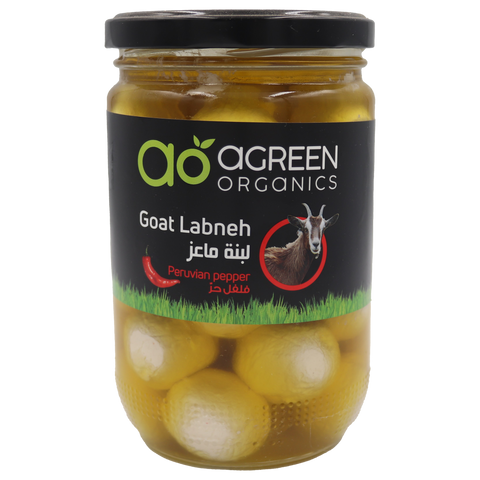 Agreen Organic Goat Labneh Balls With Peruvian Pepper