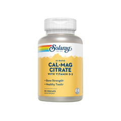 Solaray Cal-Mag Citrate & Vitamin D/ 2:1 /