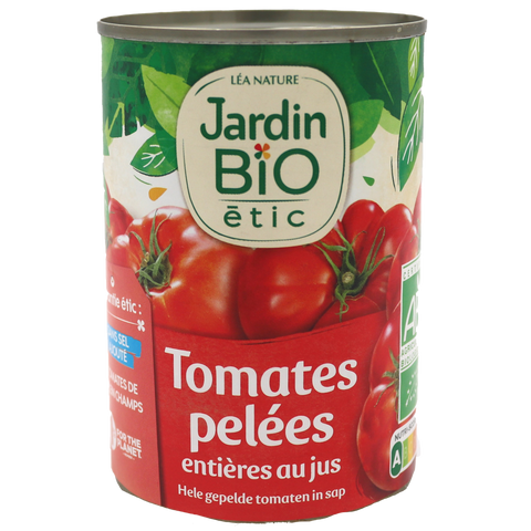 Jardin Bio Peeled Tomatoes