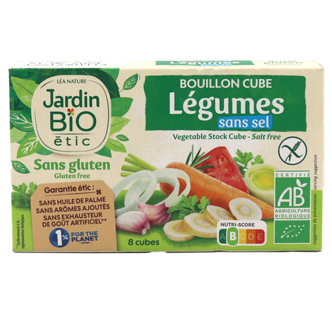 Jardin Bio Vegetables Stock Cubes 10'S