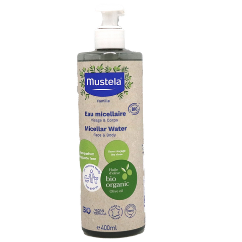MUSTELA Certified Organic No-rinse micellar water
