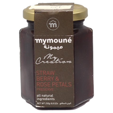 Mymoune Strawberry & Rose Petal Preserve