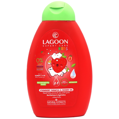 Lagoon Kids 2In1 Strawberry Shampoo & Shower Gel