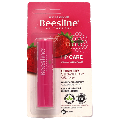 Beesline Lip Care - Shimmery Strawberry