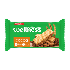 Prestige Wellness Stevia Wafer - No Added Sugar - Cocoa