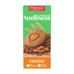 Prestige Wellness Stevia Biscuits - No Added Sugar - Cocoa