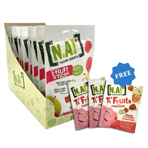 NA Ti Fruits Sticks Raspberry Box + Free Samples