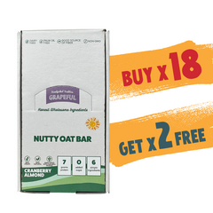 Grapeful Nutty Oat Cranberry Almond Box (18 + 2 Free)