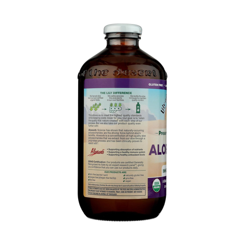 Lily Of The Desert Organic Aloe Vera Juice - Inner Leaf, Preservative Free