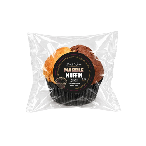 Reem El Khazen Sugar Free Marble Muffin
