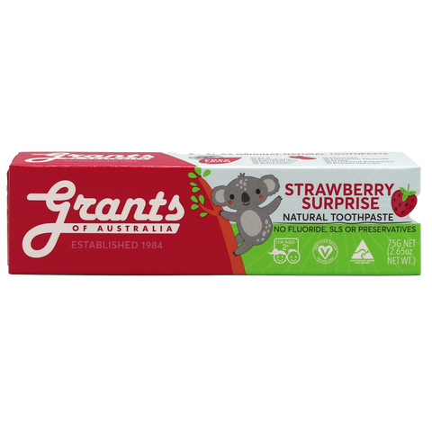 Grants Kids Natural Strawberry  Toothpaste