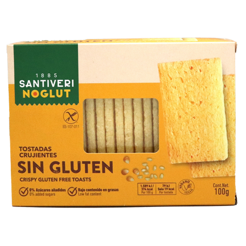 Santiveri Gluten Free Light Toasts
