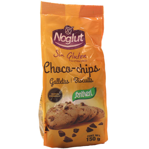Santiveri Noglut Gluten Free Choco Chip Cookies