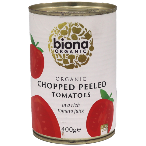 Biona Chopped Peeled Tomatoes