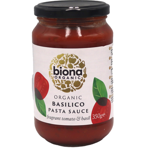 Biona Basilico Pasta Sauce Tomato