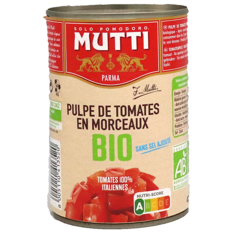 Mutti Organic Chopped Tomatoes
