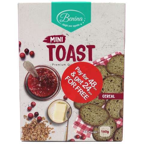 Benina Mini Toast Cereal