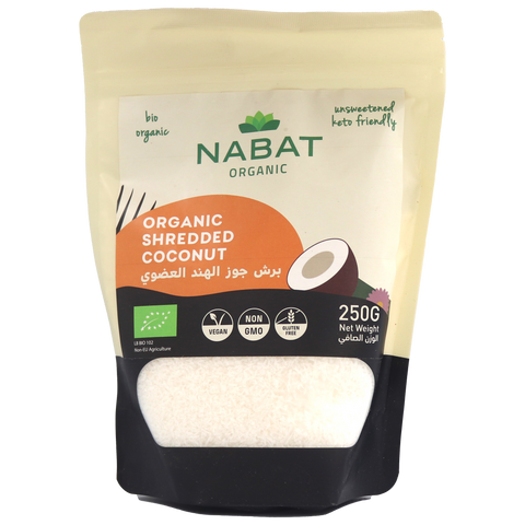 Nabat Organic Shredded Coconut 250