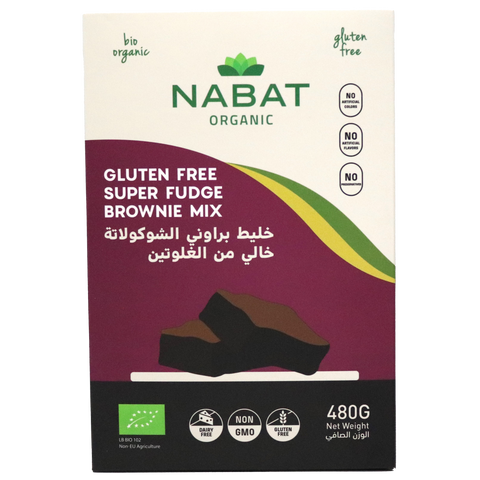 Nabat Organic Gluten Free Fudge Brownie Mix